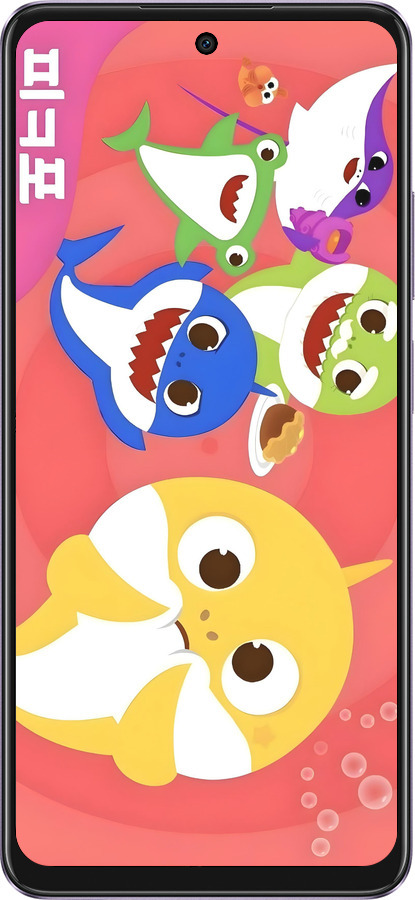 TPU чехол Бейби Шаркс для Oppo A60 4G - 6305b-3702 изображение 