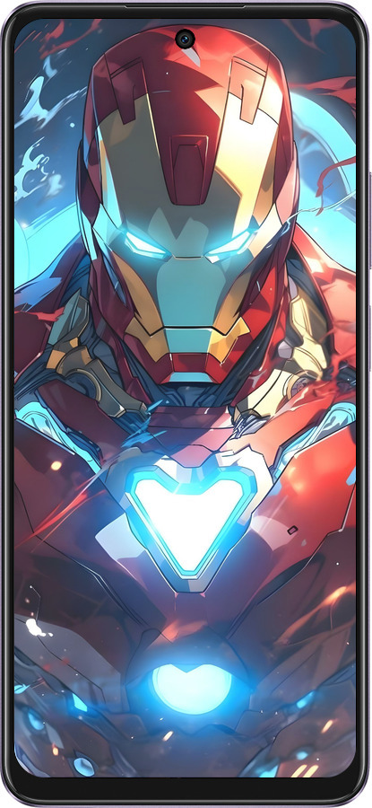 TPU чехол Железный человек для Oppo A60 4G - 6372b-3702 изображение 