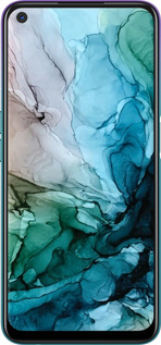 TPU чехол З абстрактним малюнком барвисті Солоні береги для Oppo A72 - 6405b-2011 изображение 
