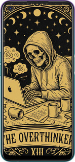 TPU чехол The Overthinker для Oppo A72 - 6774b-2011 изображение 