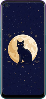 TPU чехол Cute Cat Celestial/Witchy для Oppo A72 - 6787b-2011 изображение 