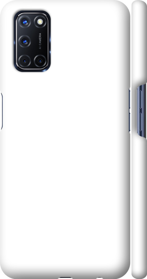 3D пластиковий матовий чехол Прозорий для Oppo A72 - 5636m-2011 изображение 