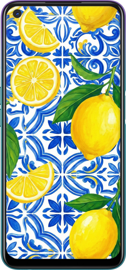 Силиконовый чехол Grocery Girl Italian Summer для Oppo A72 - 6766u-2011 изображение 