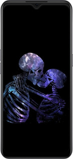 TPU чехол Із зображенням скелета для Oppo A73 - 6537b-1379 изображение 