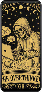 TPU чехол The Overthinker для Oppo A73 - 6774b-1379 изображение 