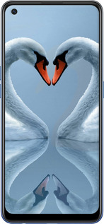 TPU чехол Лебеді для Oppo A74 - 6007b-2305 изображение 