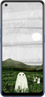 TPU чехол Привидение для Oppo A74 - 6492b-2305 изображение 