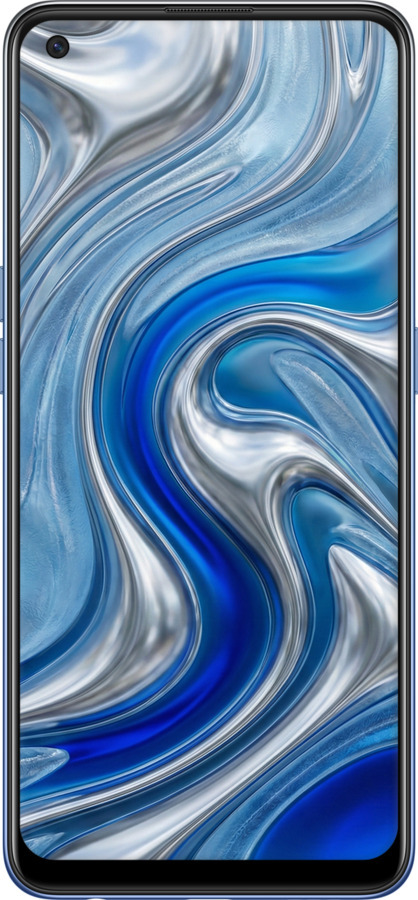 TPU чехол Liquid Chrome для Oppo A74 - 6781b-2305 изображение 