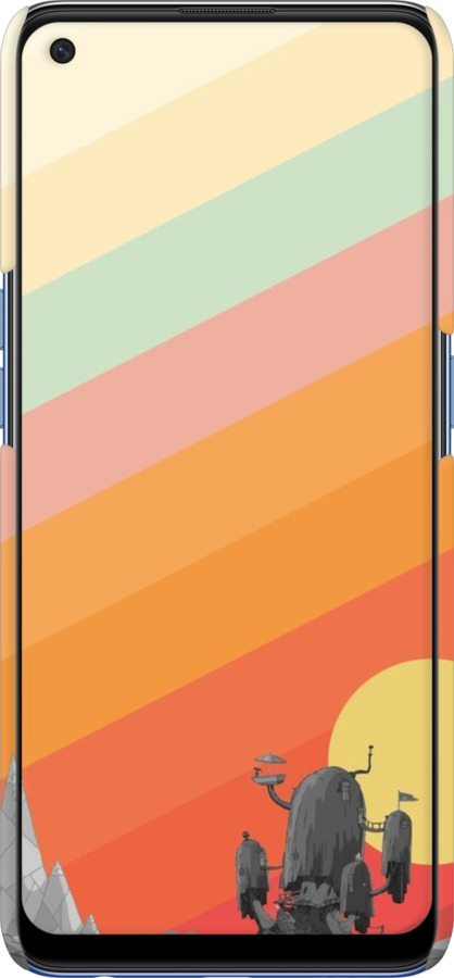 3D пластиковий матовий чехол № 5420 для Oppo A74 - 5420m-2305 изображение 