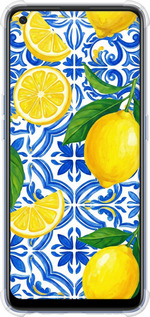 Силіконовий протиударний с посиленими кутами чехол Grocery Girl Italian Summer для Oppo A74 - 6766sp-2305 изображение 