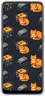 Силіконовий протиударний с посиленими кутами чехол Autonomous Zone для Oppo A74 - 6771sp-2305 изображение 