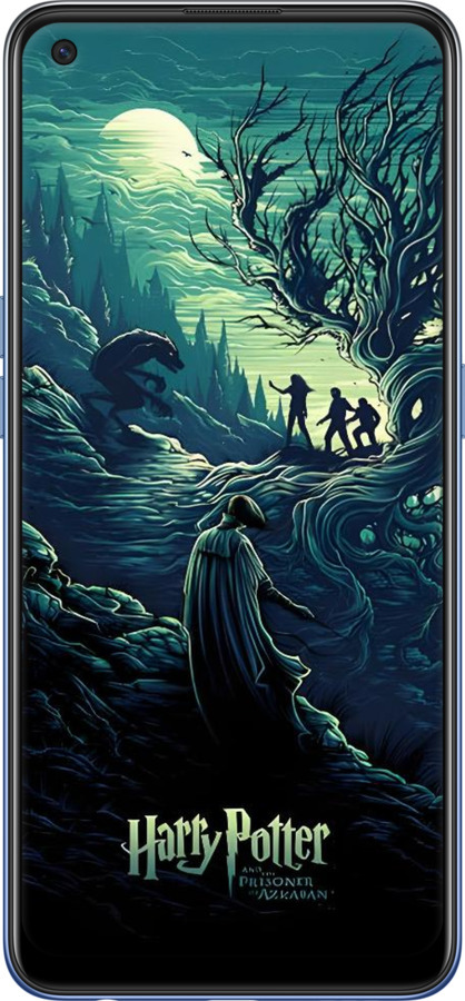 Силиконовый чехол Гарри Поттер 3 для Oppo A74 - 6338u-2305 изображение 