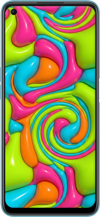 TPU чехол Y2K Jelly Dream для Oppo A76 - 6780b-2760 изображение 