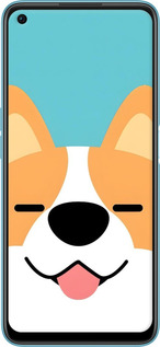 Силіконовий чехол Корги для Oppo A76 - 6280u-2760 изображение 