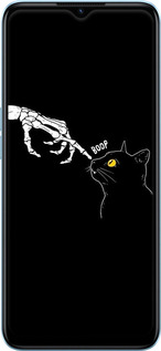 Силіконовий чехол Кішка для Oppo A77 5G - 6505u-1377 изображение 