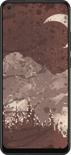 TPU чехол С изображением лунного пейзажа в ночном лесу для Oppo A78 4G - 6546b-3142 изображение 