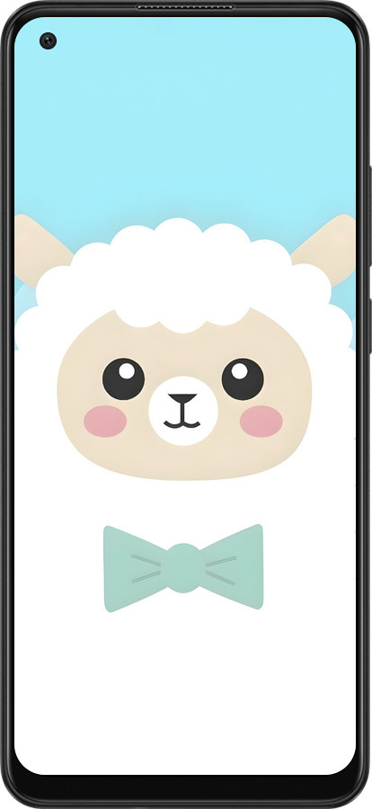 TPU чехол Милый барашек для Oppo A78 4G - 6355b-3142 изображение 