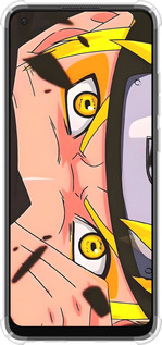 Силикон с усиленными углами чехол Наруто 2 для Oppo A78 4G - 6297sp-3142 изображение 
