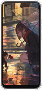 Силіконовий протиударний с посиленими кутами чехол Anime для Oppo A78 4G - 6609sp-3142 изображение 