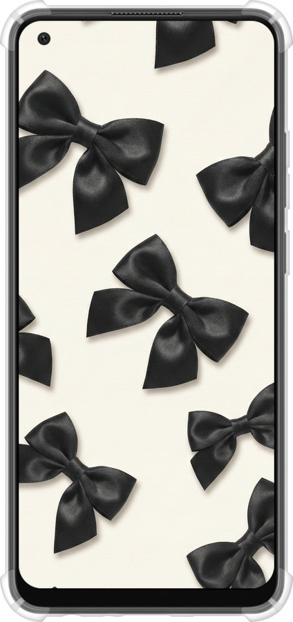 Силикон с усиленными углами чехол Dark Coquette для Oppo A78 4G - 6765sp-3142 изображение 