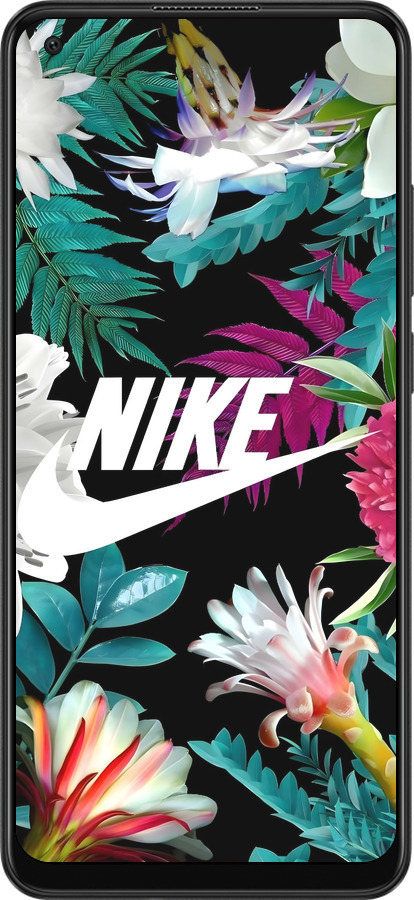 Силиконовый чехол Nike для Oppo A78 4G - 6378u-3142 изображение 