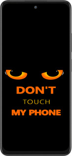 Силиконовый чехол Don't touch the phone для Oppo A3 Pro 5G - 4261u-4144 изображение 