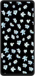 Силиконовый чехол Цветочный для Oppo A3 Pro 5G - 4900u-4144 изображение 