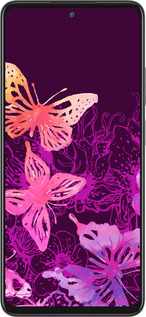 Силиконовый чехол Бабочки v2 для Oppo A3 Pro 5G - 5475u-4144 изображение 