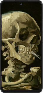 Силиконовый чехол Винсент Ван Гог. Череп для Oppo A80 5G - 5544u-3963 изображение 