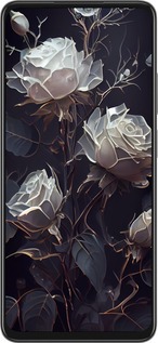 Силиконовый чехол Розы 2 для Oppo A80 5G - 5550u-3963 изображение 