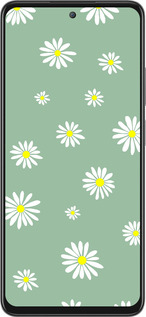 Силиконовый чехол Ромашки v4 для Oppo A3 Pro 5G - 5603u-4144 изображение 