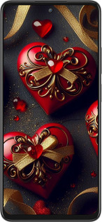 Силіконовий чехол Сердечки v4 для Oppo A3 Pro 5G - 5834u-4144 изображение 