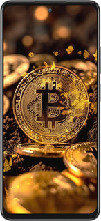 Силіконовий чехол Золота лихоманка біткойна для Oppo A3 Pro 5G - 6089u-4144 изображение 