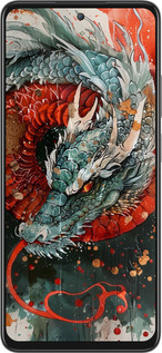 Силиконовый чехол Стихия огня для Oppo A3 Pro 5G - 6101u-4144 изображение 