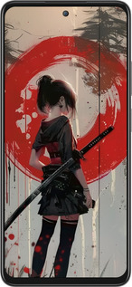 Силиконовый чехол Сумерки воина: Танец с катаной для Oppo A3 Pro 5G - 6123u-4144 изображение 