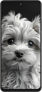 Силиконовый чехол Мальтипу на чорном фоне для Oppo A3 Pro 5G - 6156u-4144 изображение 