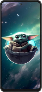 Силиконовый чехол Малышь йода для Oppo A80 5G - 6294u-3963 изображение 