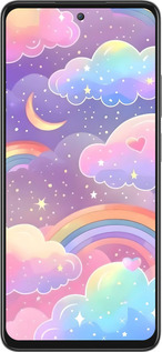 Силиконовый чехол Облака и радуга для Oppo A80 5G - 6312u-3963 изображение 