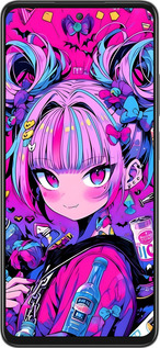 Силиконовый чехол Аниме милаха для Oppo A3 Pro 5G - 6314u-4144 изображение 