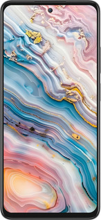 Силиконовый чехол Мрамор красивый для Oppo A3 Pro 5G - 6376u-4144 изображение 