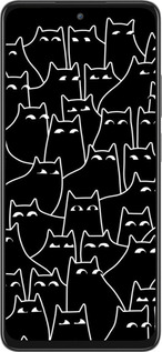 Силиконовый чехол С изображением кошек для Oppo A80 5G - 6470u-3963 изображение 