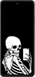 Силиконовый чехол Скелет делает Selfie для Oppo A3 Pro 5G - 6535u-4144 изображение 