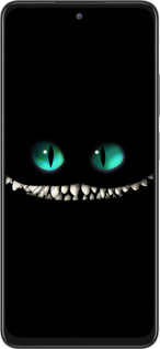 Силиконовый чехол Чеширский кот для Oppo A80 5G - 689u-3963 изображение 