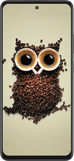 Силиконовый чехол Сова из кофе для Oppo A3 Pro 5G - 777u-4144 изображение 