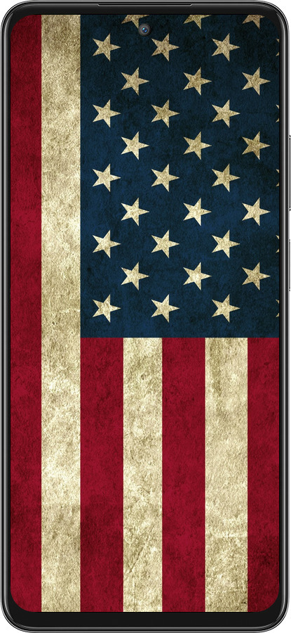 Силіконовий чехол Прапор США для Oppo A3 Pro 5G - 395u-4144 изображение 