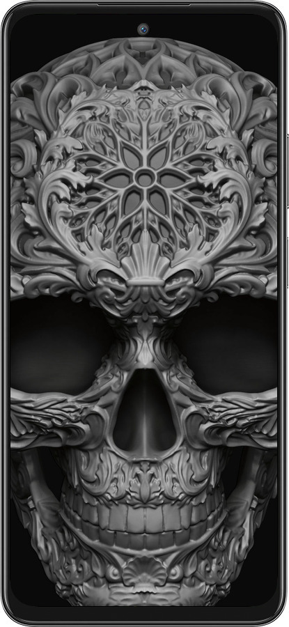 Силіконовий чехол skull-ornament для Oppo A3 Pro 5G - 4101u-4144 изображение 