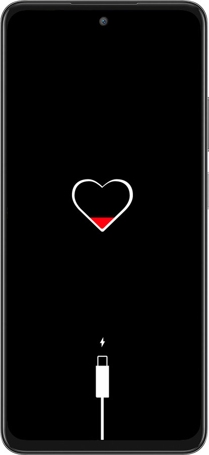 Силиконовый чехол Подзарядка сердца для Oppo A3 Pro 5G - 4274u-4144 изображение 