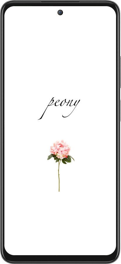 Силиконовый чехол Пион для Oppo A3 Pro 5G - 4366u-4144 изображение 