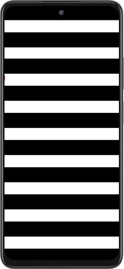 Силиконовый чехол Черно-белые полосы для Oppo A80 5G - 4461u-3963 изображение 