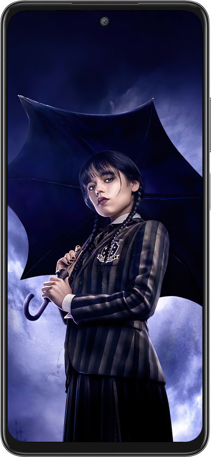 Силиконовый чехол Wednesday v2 для Oppo A80 5G - 5516u-3963 изображение 